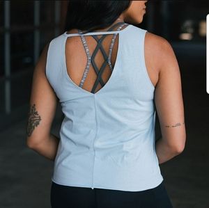 Zyia 720 powder blue flow tank NWT